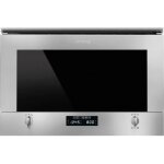 Micro - ondes grill - smeg - mp422x1 - 22 litres - 850 watts - intégrable Micro - ondes grill - smeg - mp422x1 - 22 litres - 850 watts - intégrable