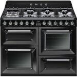 Smeg piano de cuisson mixte tr4110bl1 - 110cm x 60