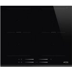 Table de cuisson à induction smeg si2m7643b - noir - 4 feux - 60 cm - commandes tactiles - sécurité enfant ... Table de cuisson à induction smeg si2m7643b - noir - 4 feux - 60 cm - commandes tactiles - sécurité enfant ...