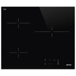 Smeg se263td1 plaque de cuisson vitrocéramique universal black glass Smeg se263td1 plaque de cuisson vitrocéramique universal black glass