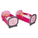 Smoby baby nurse lits jumeaux pour poupon