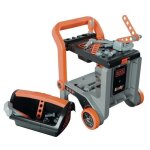 Smoby - black + decker - diable bricolo - jouet dimitation - facile  tranporter - 18 accessoires inclus ...