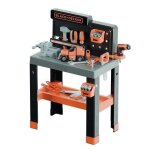 Smoby - black et decker - etabli bricolo pro - ds 3 ans