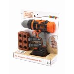 Smoby - black + decker - perceuse visseuse mécanique Smoby - black + decker - perceuse visseuse mécanique