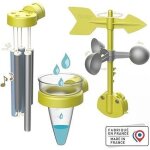 Smoby - kit mto - accessoires de maison smoby - carillon + pluviomtre + girouette - ds 2 ans