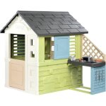 Smoby life - maison pretty + cuisine dt - plaque grill et vier - 17 accessoires - matire recycle ...