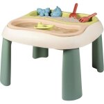 Smoby life - table sable et eau - 2 bacs amovibles pelle rteau bateau moules  sable - jouet dextrieur ...