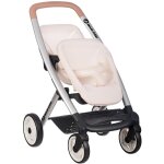 Smoby - maxi cosi - poussette jumeaux beige - pour poupon - ds 3 ans