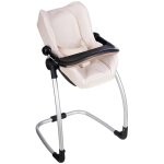 Smoby - maxi cosi - sige + chaise haute beige - 3 en 1 - pour poupon - ds 3 ans