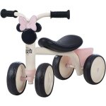Smoby - minnie porteur rookie - roues silencieuses - petit coffre � jouets - facilement transportable ...