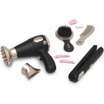 Smoby - my beauty hair set - set de coiffure enfant - lisseur et sche - cheveux factices - fonctions ...