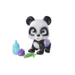 Smoby - pamper petz - panda  adopter - 4 accessoires - articul - bois et fais pipi - certificat dadoption ...