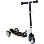 Smoby - patinette pliable en bois et mtal 3 roues silencieuses - trottinette pour enfants de 3  6 ans ...