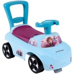 Smoby - la reine des neiges - porteur auto ergonomique - fonction trotteur - coffre  jouets