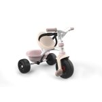 Smoby tricycle enfant volutif be fun - structure mtal - rose