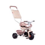 Smoby - tricycle volutif enfant be fun confort - rose - canne parentale amovible - repose - pieds rtractable ...