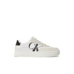 Sneakers basses en cuir - calvin klein - femme