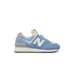 Sneakers basses - new balance - femme - bleu - lacets - plat