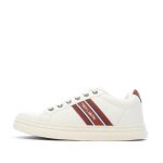 Sneakers basses - teddy smith - enfant - rouge - synth�tique - plat - lacets