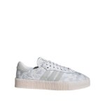 Sneakers femme adidas originals ee4676 - blanc - lacets - plat