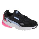 Sneakers femme adidas originals falcon w eg2864 - noir - synthtique - lacets