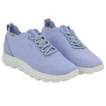 Sneaker femme - geox - d spherica a - blanc - violet clair - lacets - plat