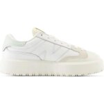 Sneakers femme - new balance - ct302 - cuir - blanc - lacets - adulte - plat