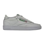 Sneaker femme - reebok - club c 85 - cuir - blanc - or