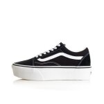 Sneakers femme vans ua old sko - vans - noir - lacets - textile - plat