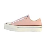 Sneakers femme - victoria - tribu double toile - rose - plateforme 4 cm - confort exceptionnel