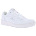 Sneakers homme kappa sneaker bash - blanc - design sportif et moderne - confortable - lacets