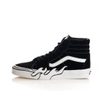 Sneakers homme vans sk8 - hi fla - noir - textile - lacets Sneakers homme vans sk8 - hi fla - noir - textile - lacets