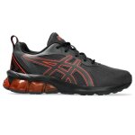 Sneakers junior - asics - gel - quantum 90 - cuir - lacets - noir