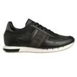 Sneakers - kappa - curtis femme - noir - synthtique - plat
