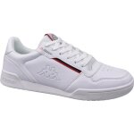 Sneakers - kappa - marabu 242765 - 1020 - homme - blanc - lacets - caoutchouc