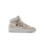 Sneakers montantes en cuir - guess jeans - femme