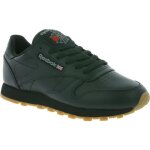 Sneaker reebok classic leather en cuir v�ritable pour femmes - noir 49804