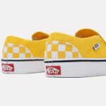 Sneakers vans asher wm - vn000vosbb41m checker yellow - femme - textile