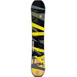 Snowboard freestyle barracuda - raven - carbon lime - flex moyen rigide cambre camrock