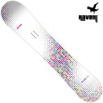 Snowboard junior raven - pearl - flex souple full rocker - cambre invers� - shape true twin