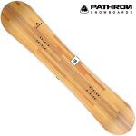 Snowboard - pathron - slash - flex souple - cambre plat et rocker - shape true twin