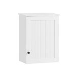 Sobuy bzr19 - w armoire murale salle de bain - une porte et deux poignées - l30 x p22 x h521 - blanc Sobuy bzr19 - w armoire murale salle de bain - une porte et deux poignées - l30 x p22 x h521 - blanc