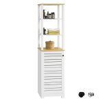 Sobuy bzr43 - w meuble colonne de salle de bain armoire haute meuble de rangement Sobuy bzr43 - w meuble colonne de salle de bain armoire haute meuble de rangement