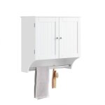 Sobuy bzr84 - w meuble haut de salle de bain 2 portes 2 Étagères réglables 60x30x60 blanc Sobuy bzr84 - w meuble haut de salle de bain 2 portes 2 Étagères réglables 60x30x60 blanc