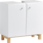 Sobuy bzr92 - w meuble sous vasque pour salle de bain avec 2 portes 60x30x60 blanc Sobuy bzr92 - w meuble sous vasque pour salle de bain avec 2 portes 60x30x60 blanc