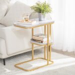 Sobuy fbt110 - g table d?appoint moderne bout de canapé à café table basse table de chevet effet Sobuy fbt110 - g table d?appoint moderne bout de canapé à café table basse table de chevet effet