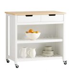 Sobuy® fkw74 - wn meuble de cuisine desserte de cuisine à roulettes table roulante meuble de rangement ... Sobuy® fkw74 - wn meuble de cuisine desserte de cuisine à roulettes table roulante meuble de rangement ...