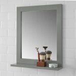 Sobuy frg129 - sg miroir mural meuble salle de bain avec 1 tage plateau