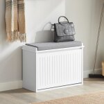 Sobuy fsr98 - w banc à chaussures meuble à chaussures avec assise coussin rembourré et abattant banc ... Sobuy fsr98 - w banc à chaussures meuble à chaussures avec assise coussin rembourré et abattant banc ...