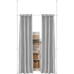 Sobuy paravent modulable rideau télescopique occultant séparateur de pièces réglable (l162 - 266xh199 ... Sobuy paravent modulable rideau télescopique occultant séparateur de pièces réglable (l162 - 266xh199 ...